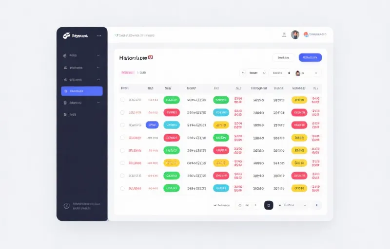历史开奖记录查询界面
